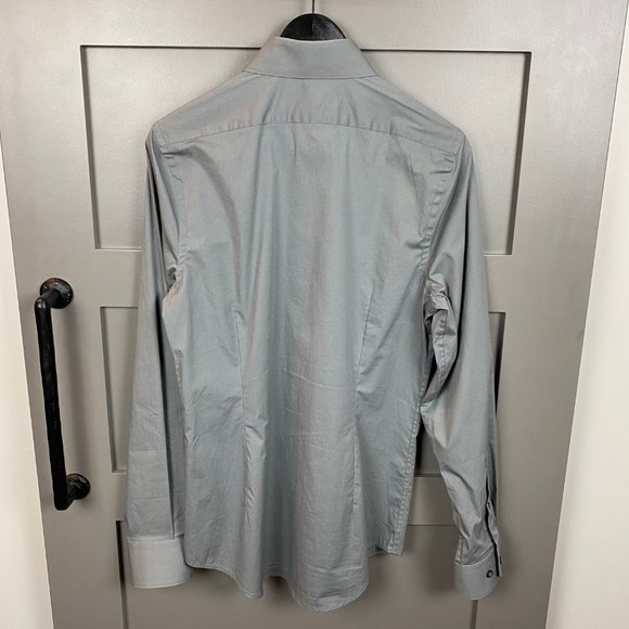 Express 1MX Gray Button Down - Picture 2 of 3